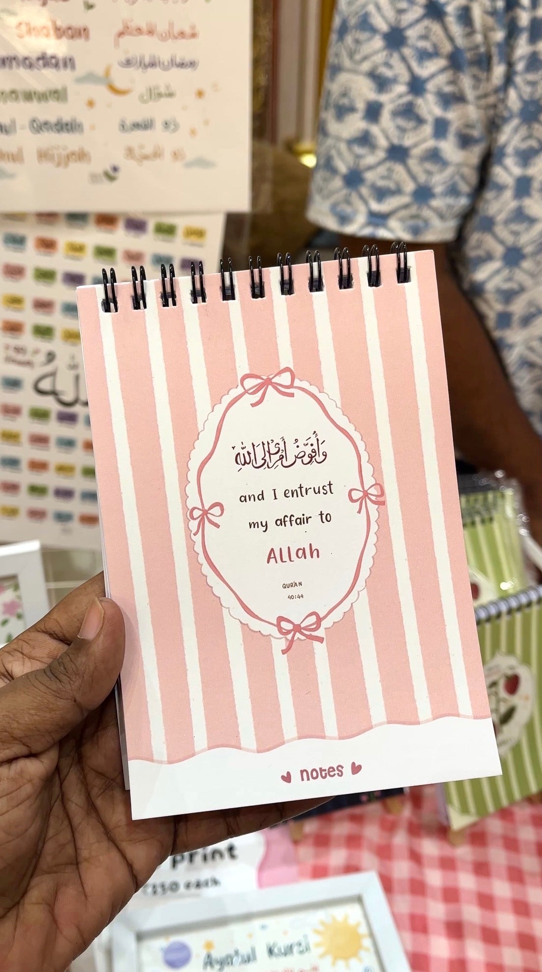 A6 softbound wiro Notepad | Midnight thoughts