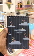 A6 softbound wiro Notepad | Midnight thoughts