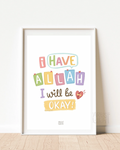 I have Allah | Wall Art