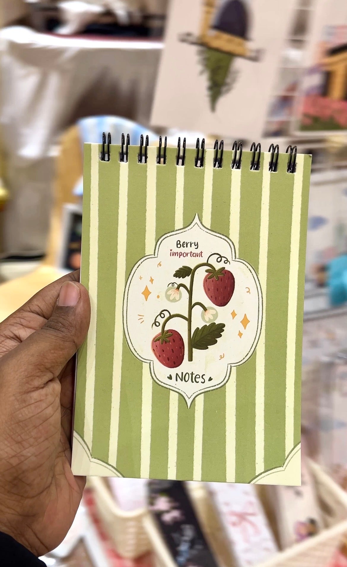 A6 softbound wiro Notepad | Midnight thoughts