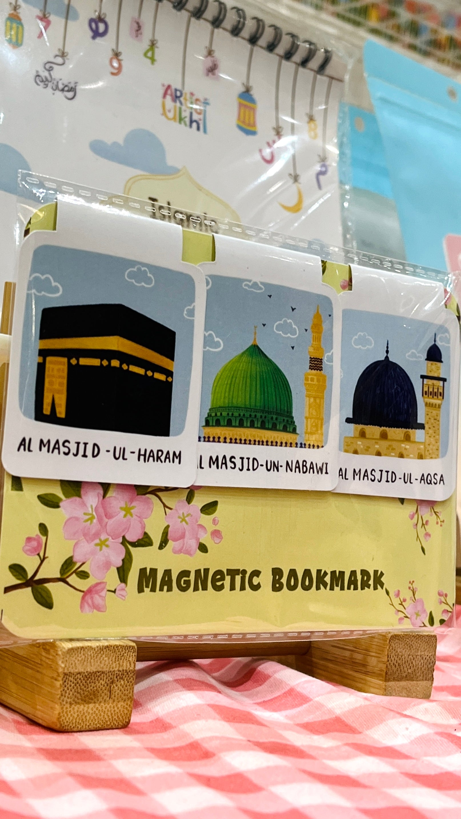 3 holy mosques | magnetic Bookmarks
