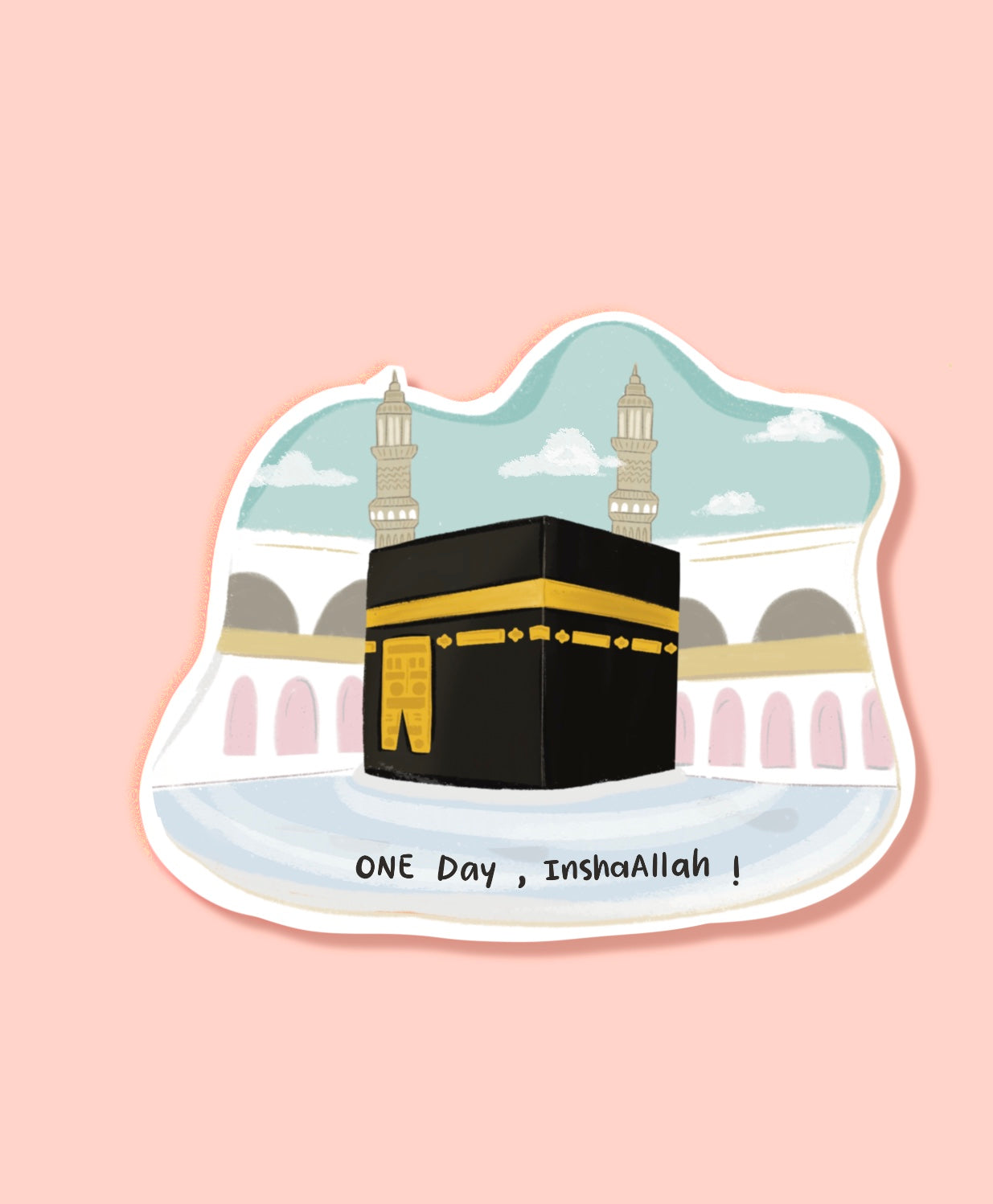 One day insha Allah Sticker