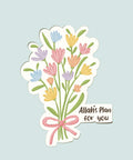 Allahs plan sticker