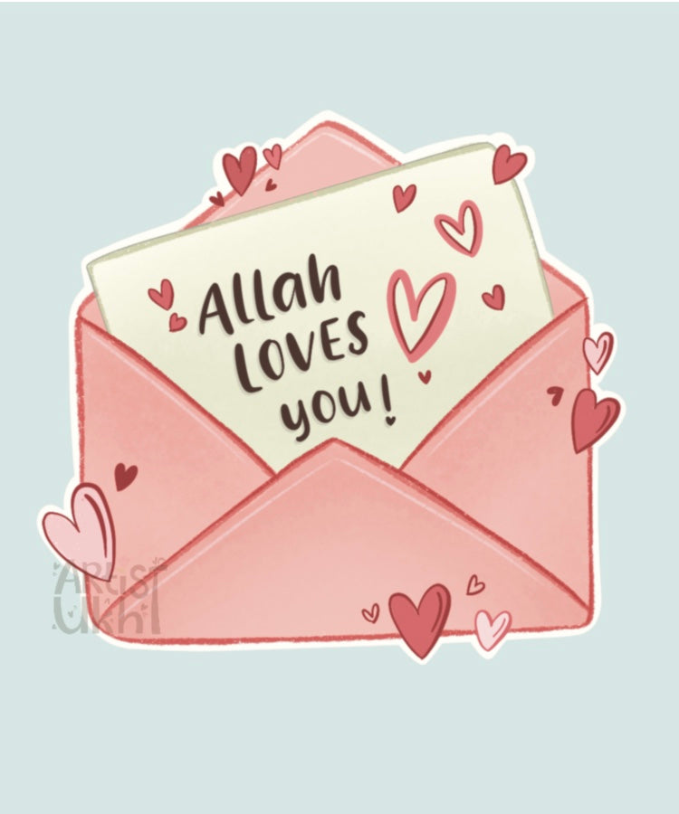 Love letter sticker