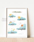 5 prayers print